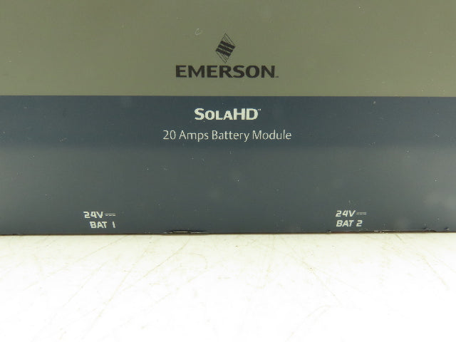 Emerson SDU 24-BATB Dual Battery Unit 24V Output 20 Amp SolaHD