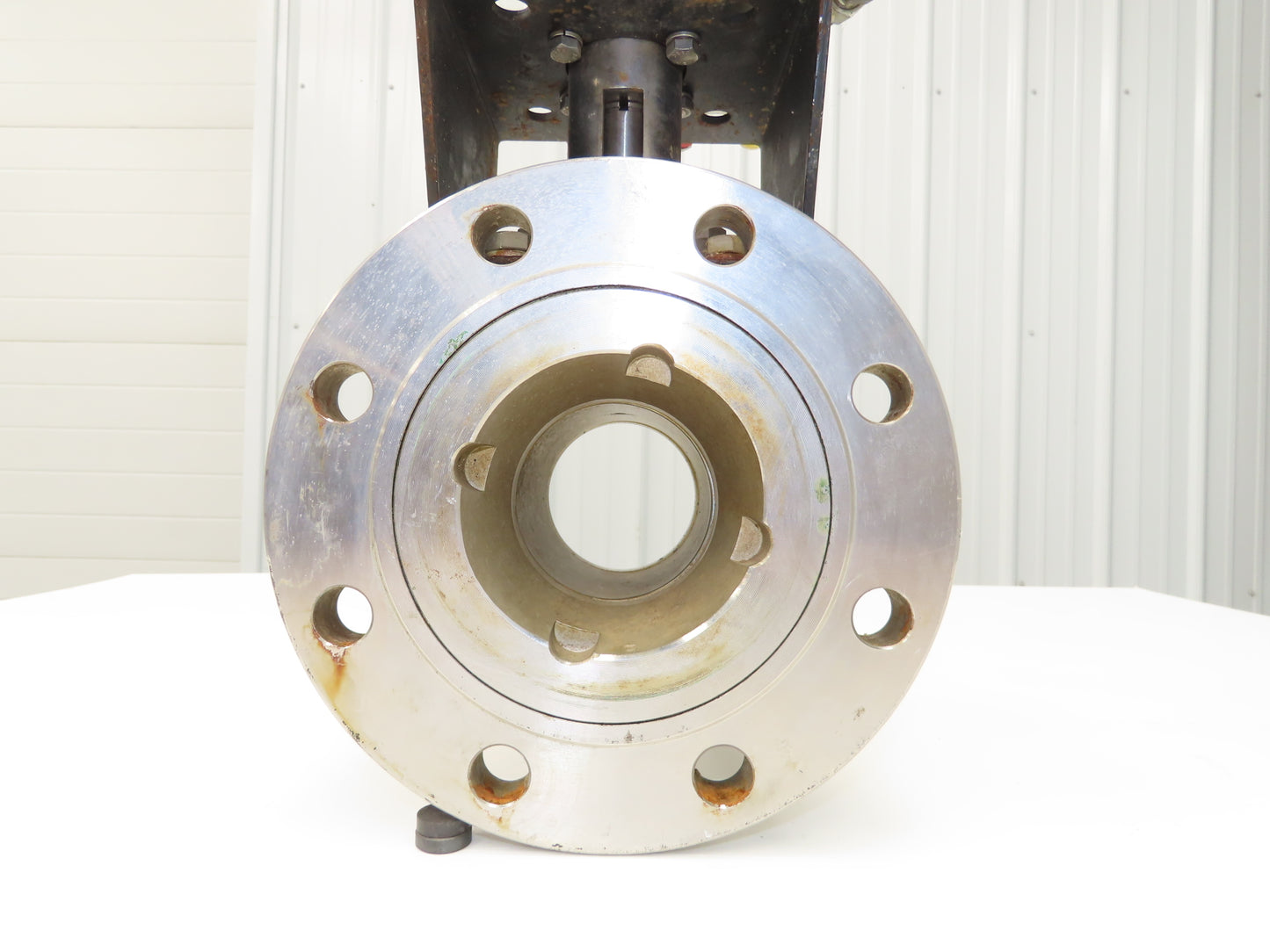 FlowTek 4-150 4" Stainless Ball Valve & Pneumatic Actuator Assembly DAB092