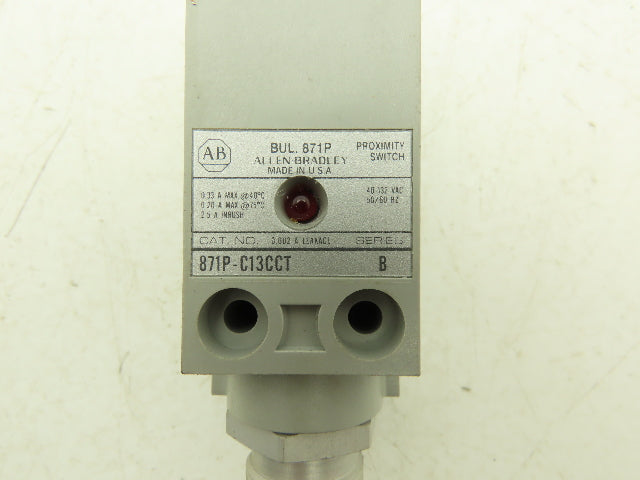 Allen Bradley 871P-C13CCT Proximity Sensor Switch BUL. 871P Ser B