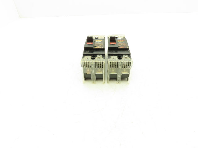 Fuji Electric SA32BM Auto Break 2-Pole Circuit Breaker 2A 220VAC Lot of 2