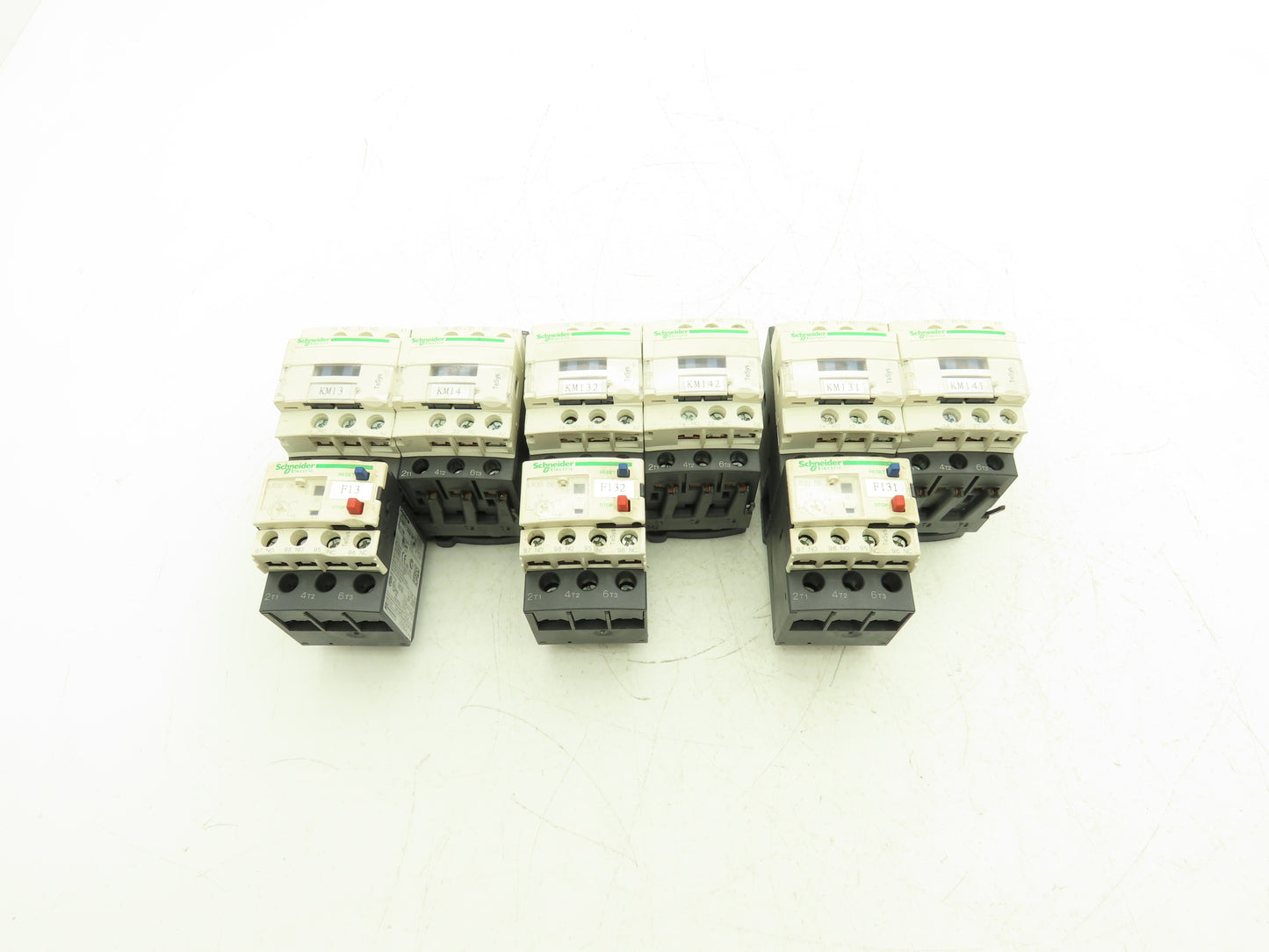 Schneider Electric LC1D09 IEC TeSys Contactor Overload Combination Lot of 3