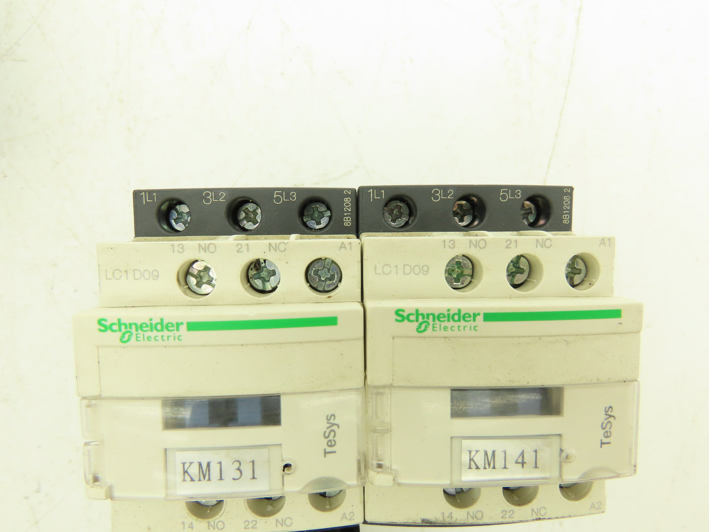 Schneider Electric LC1D09 IEC TeSys Contactor Overload Combination Lot of 3