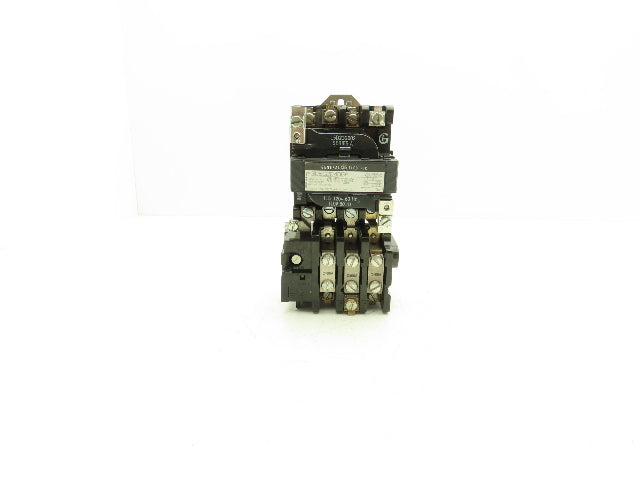 General Electric 308C204DGA Contactor Motor Starter 120V Coil 10Hp 3PH 600V