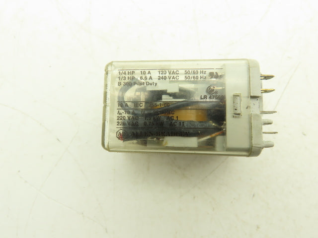 Allen Bradley 700-HB33Z24-4 Socket Relay 10/6.6A 120/240VAC Lot Of 11