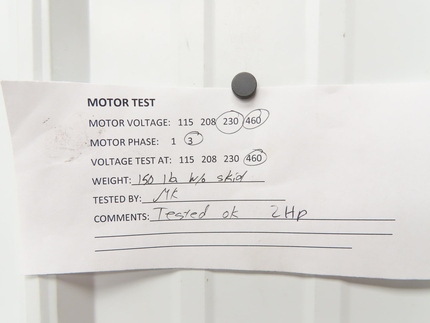 27" Industrial Blower Fan 2Hp 3Ph 230/460V Mobile Fork Pockets 7 Blade