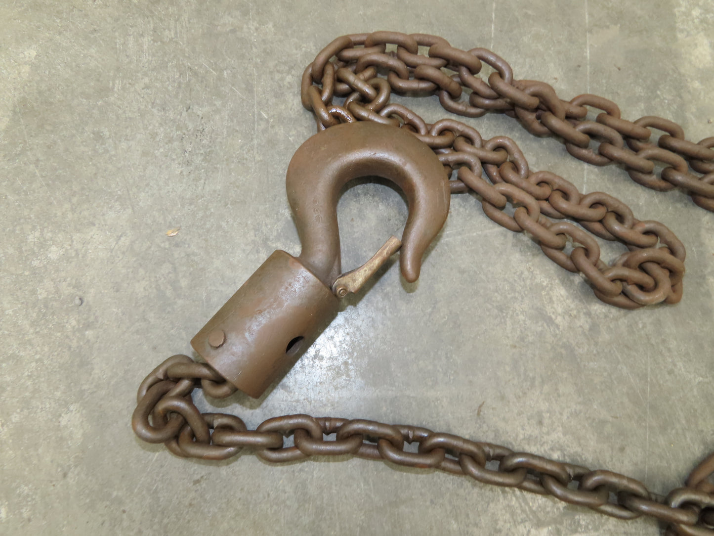 CM Cyclone 1 Ton 2000Lb Manual Chain Fall Hand Hoist 20' 10" Lift