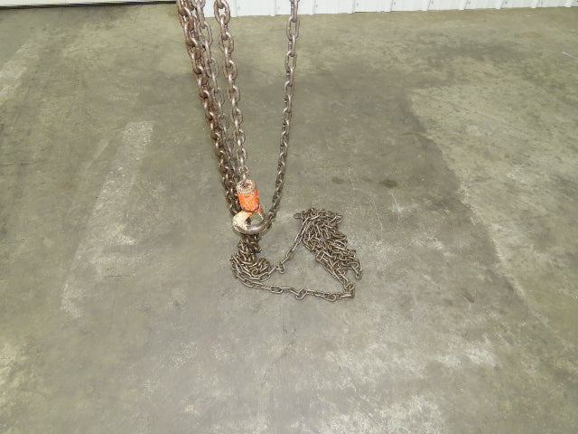 CM Cyclone 1 Ton 2000Lb Manual Chain Fall Hand Hoist 20' 5" Lift