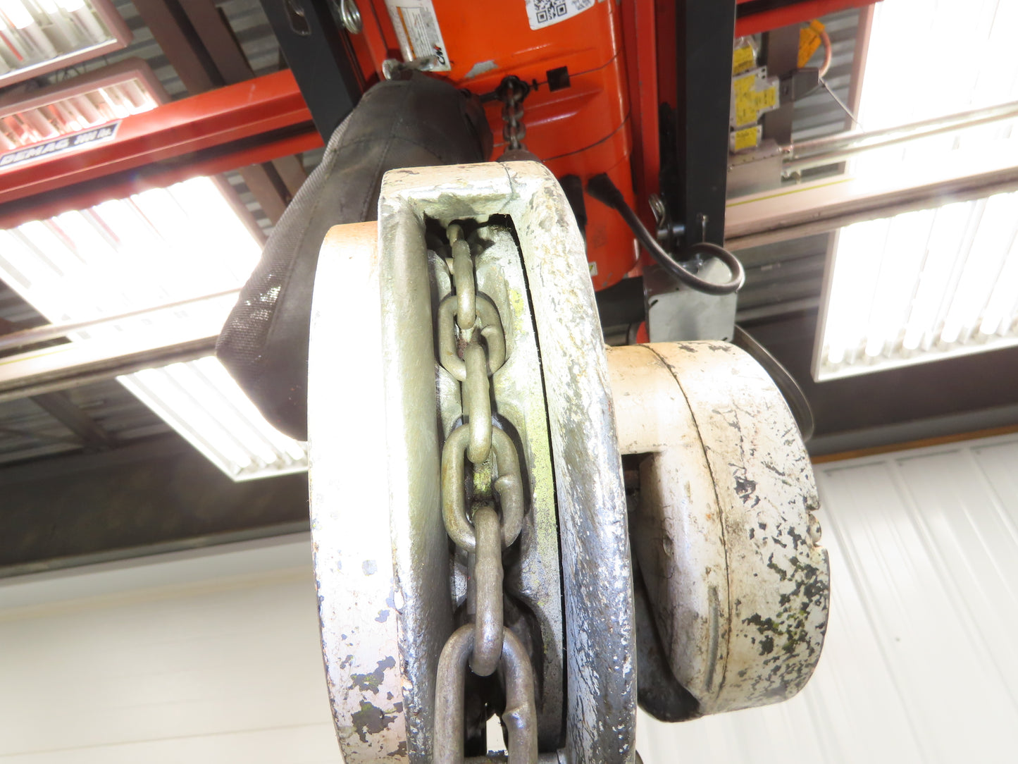 CM Cyclone 1 Ton 2000Lb Manual Chain Fall Hand Hoist 20' 5" Lift