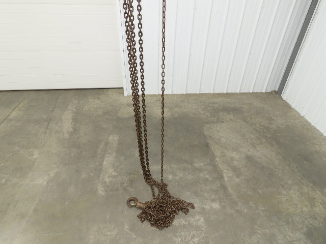 Eaton Yale 1 Ton 2000Lb Manual Chain Fall Hand Hoist 35' Lift