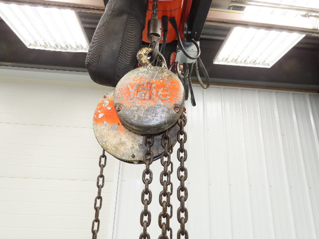 Eaton Yale 1 Ton 2000Lb Manual Chain Fall Hand Hoist 35' Lift
