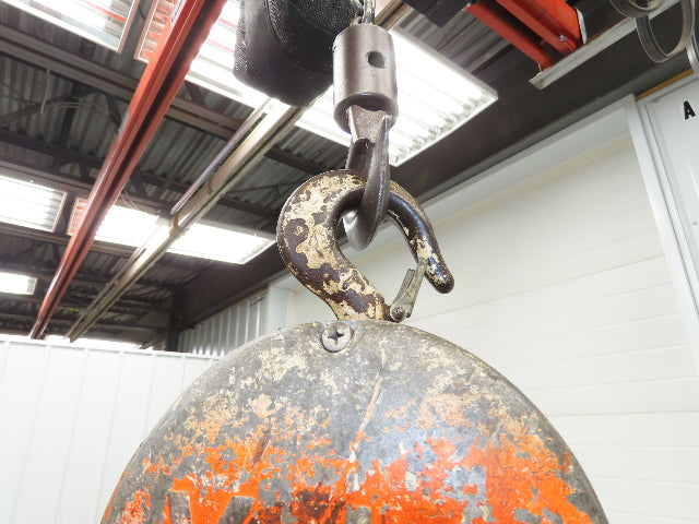 Eaton Yale 1 Ton 2000Lb Manual Chain Fall Hand Hoist 35' Lift