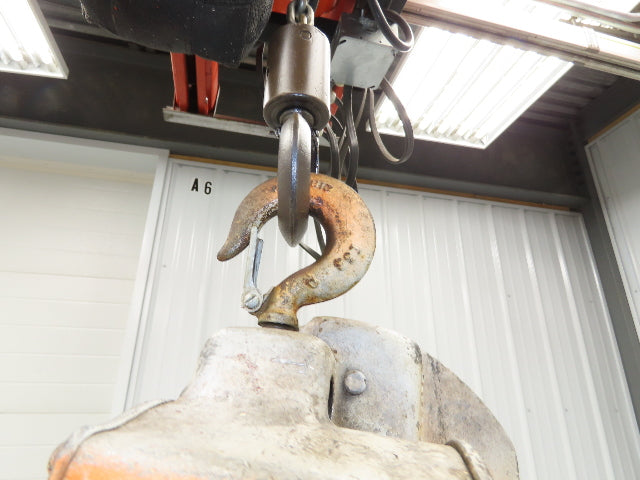 Coffing Porta-Hoist 1 Ton 2000Lb Manual Chain Fall Hand Hoist 37' 10" Lift