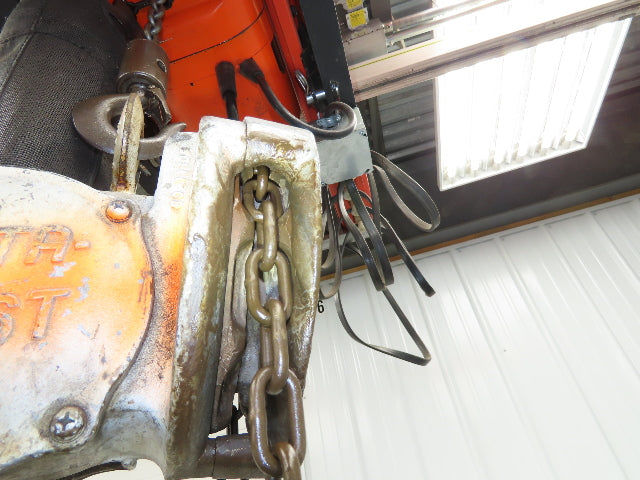 Coffing Porta-Hoist 1 Ton 2000Lb Manual Chain Fall Hand Hoist 37' 10" Lift