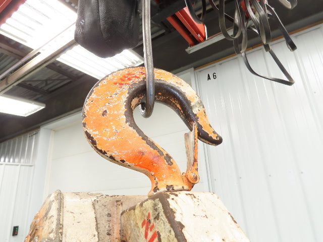 Coffing Porta-Hoist 12 Ton Manual Chain Fall Hand Hoist 9' 6" Lift 24000Lb