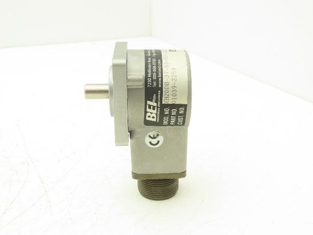 BEI Industrial XH20DB-37-SS-50-ABZC-28V/V-SM18 Rotary Encoder 5-28VDC 3/8 Shaft