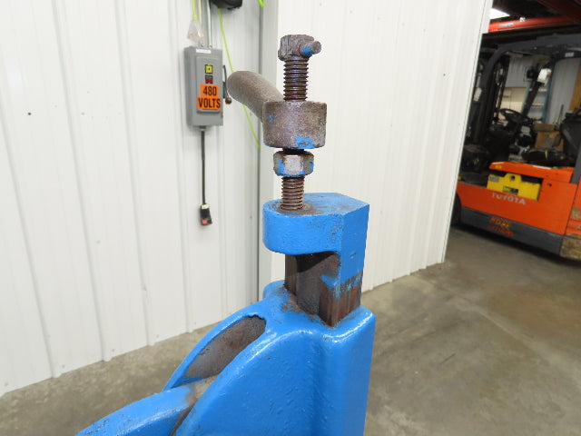 Famco 6 Punch Press 1-1/4 Ton Mechanical Kick Foot Pedal Cast Iron Size 6 Pace