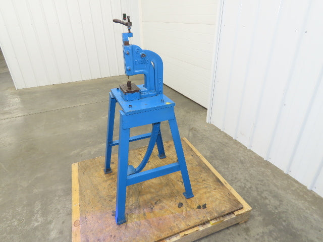 Famco 6 Punch Press 1-1/4 Ton Mechanical Kick Foot Pedal Cast Iron Size 6 Pace