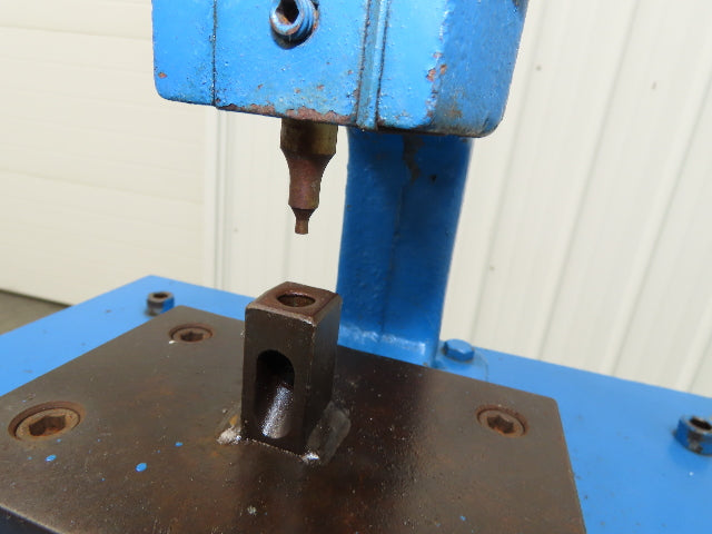 Famco 6 Punch Press 1-1/4 Ton Mechanical Kick Foot Pedal Cast Iron Size 6 Pace