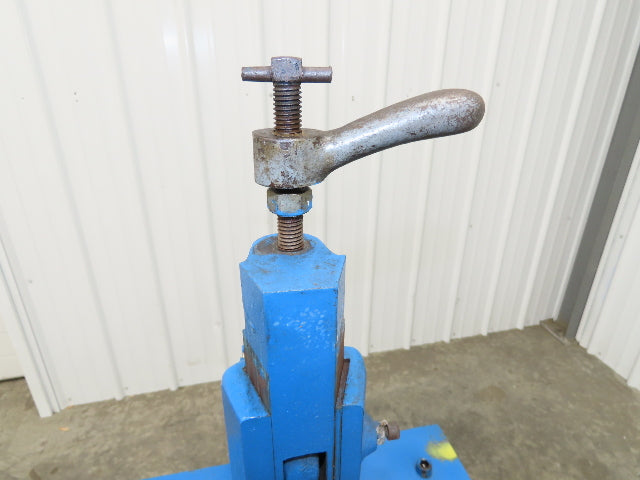 Famco 6 Punch Press 1-1/4 Ton Mechanical Kick Foot Pedal Cast Iron Size 6 Pace
