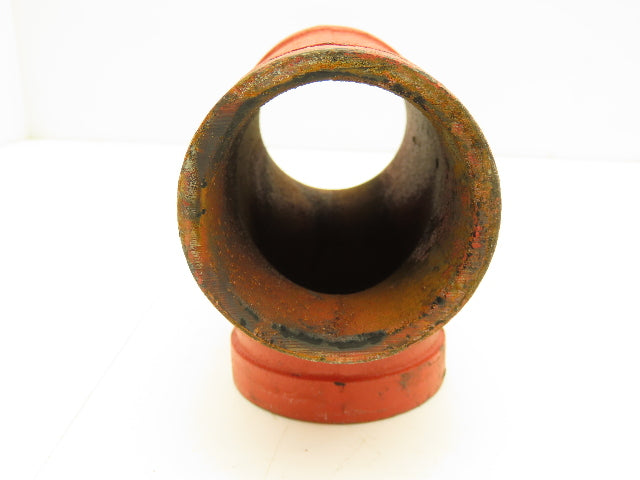 Victaulic No.002 Firelock 2-1/2" Grooved Pipe Tee Fitting Lot of 5