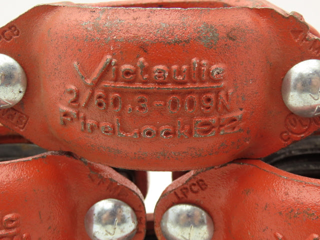 Victaulic 2/60.3-009N Firelock EZ 2" Grooved Pipe Rigid Coupling Lot of 10