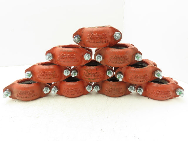 Victaulic 2/60.3-009N Firelock EZ 2" Grooved Pipe Rigid Coupling Lot of 10