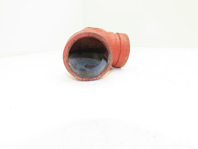 Victaulic 2/60.3-1 Firelock 2" Grooved Pipe Fitting 90° Elbow Lot of 10