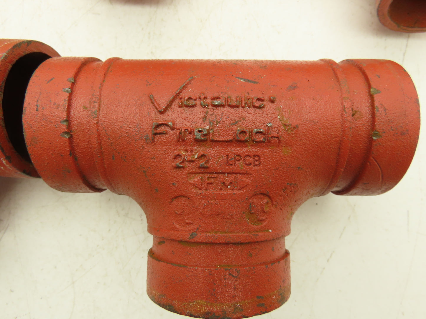 Victaulic 2"-2 Firelock Grooved Pipe Tee Fitting 2x2x2" Lot of 7