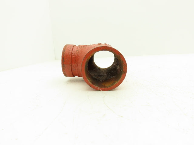 Victaulic 2"-2 Firelock Grooved Pipe Tee Fitting 2x2x2" Lot of 7
