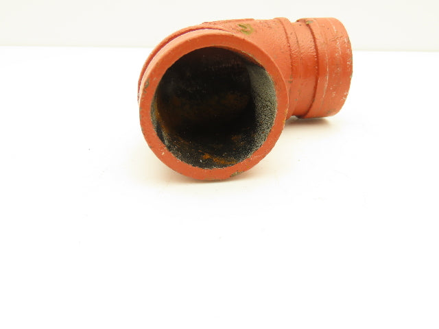 Victaulic No.10 Firelock 1-1/2" Grooved Pipe Fitting 90° Elbow Lot of 11