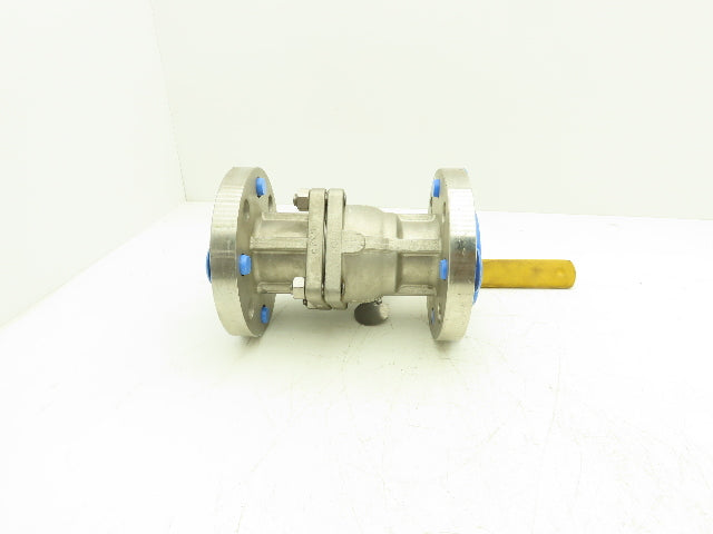 FlowTek F30 2" Class 300 Flanged 2pc Stainless Ball Valve 720psig 316SS/CF8M
