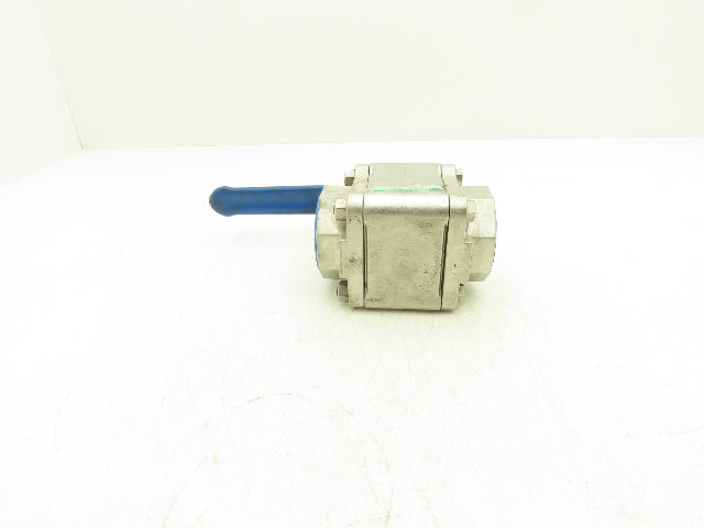 TBV 15SE23636GT Stainless Ball Valve 2" NPT 1500 WOG CF8M