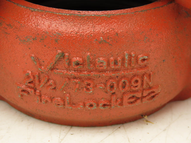 Victaulic 009N Firelock EZ 2-1/2" Grooved Pipe Rigid Coupling Lot of 10