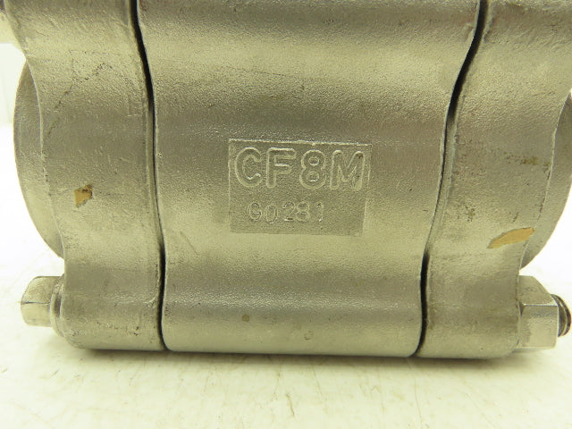 Jamesbury 4A 3600 2" Ball Valve XTB2 Seat CF8M 1200psi