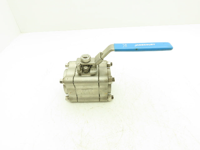 Jamesbury 4A 3600 2" Ball Valve XTB2 Seat CF8M 1200psi
