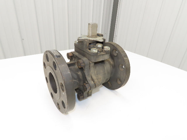Flow-Tek F30 2-1/2" Class300 Flanged 2pc WCB Body Ball Valve 740psi 316SS Ball