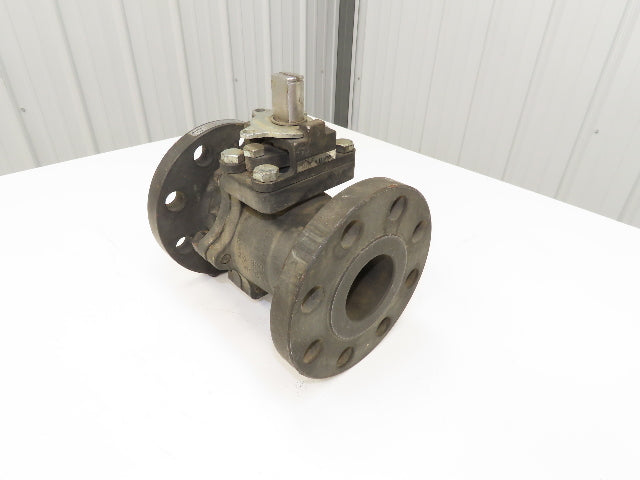Flow-Tek F30 2-1/2" Class300 Flanged 2pc WCB Body Ball Valve 740psi 316SS Ball