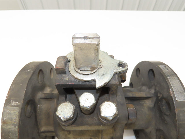 Flow-Tek F30 2-1/2" Class300 Flanged 2pc WCB Body Ball Valve 740psi 316SS Ball