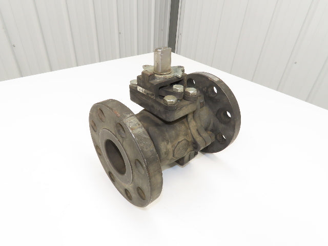 Flow-Tek F30 2-1/2" Class300 Flanged 2pc WCB Body Ball Valve 740psi 316SS Ball