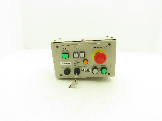 Yaskawa JZRCR-XPB01 Motoman Servo Robot Remote Operator Panel w/Keys