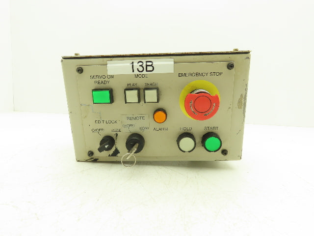 Yaskawa JZRCR-XPB01 Motoman Servo Robot Remote Operator Panel w/Key