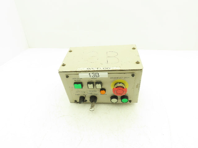 Yaskawa JZRCR-XPB01 Motoman Servo Robot Remote Operator Panel w/Key