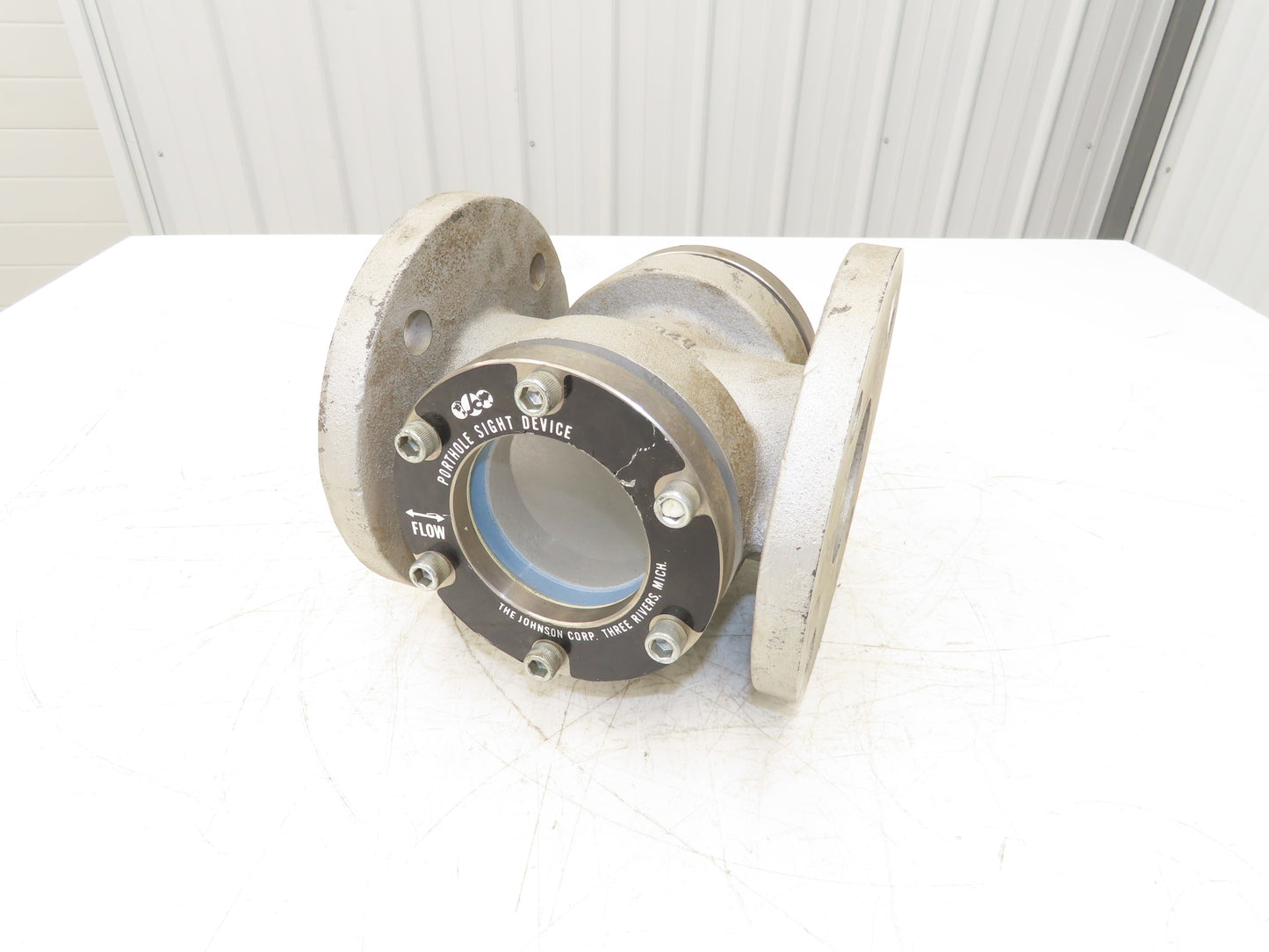 Johnson 73-56-5300 3" Flanged Porthole Sight Device 125WOG