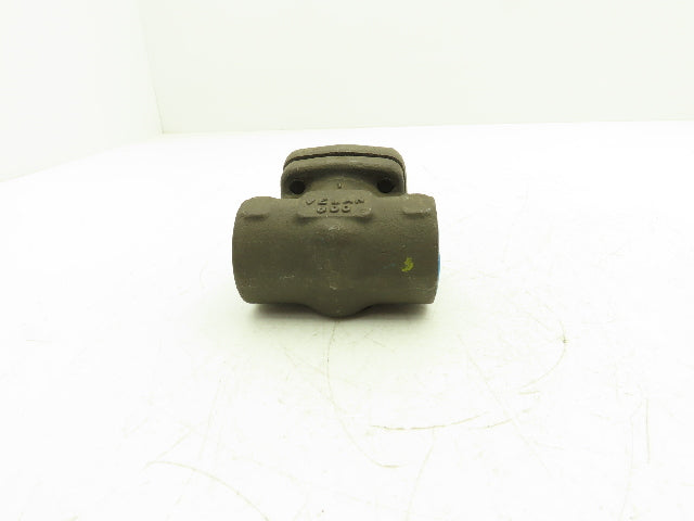 Velan 2637-159-118 W-2034B-02TY 1" Spring Loaded Piston Check Valve Forged