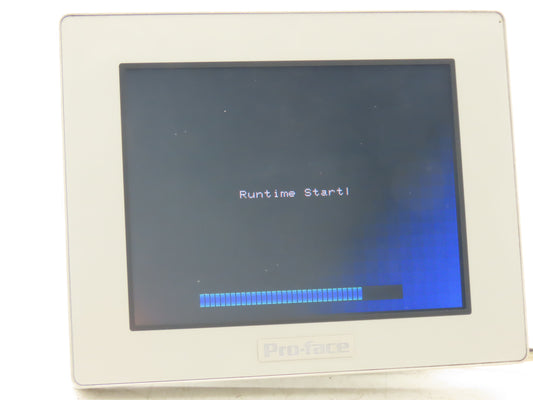 Pro-face PFXGM4301TAD HMI Color Touch Screen Panel Cracked Plastic Read Desc.