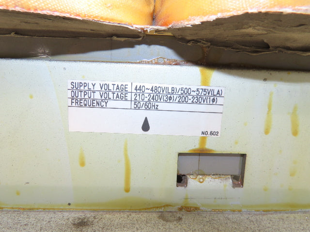 Fanuc A80L-0026-0035 Fanuc Robot Transformer 7.5kVA 3Ph HV480V/575V LV230V/240V