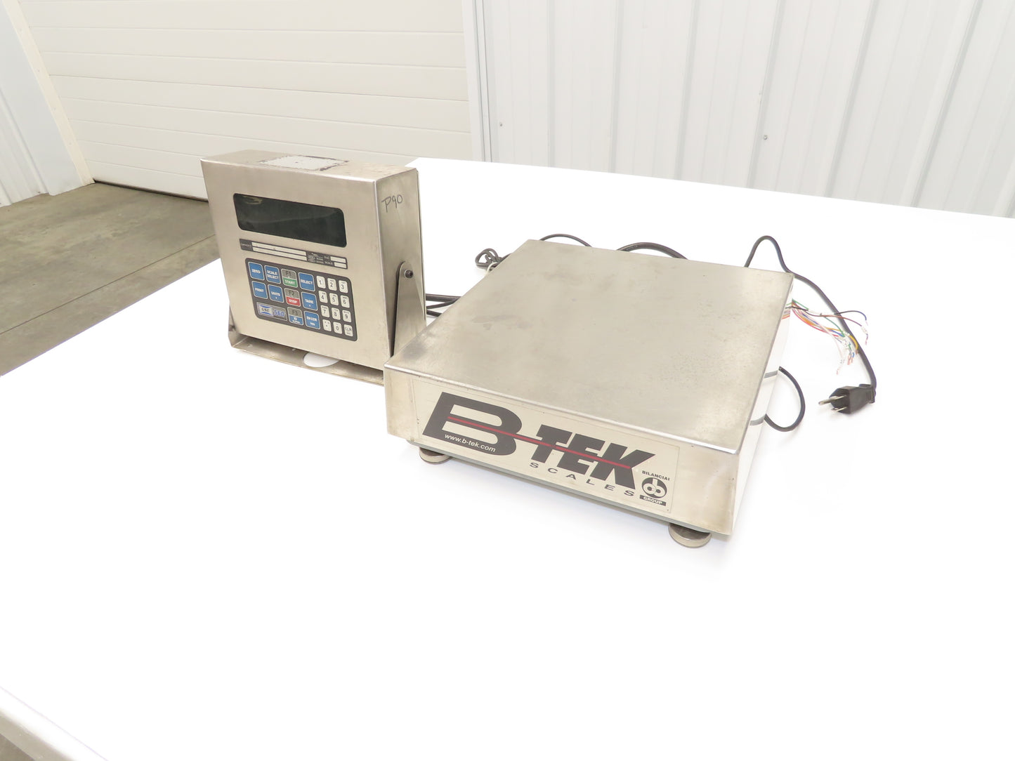 MODEL 560 B-Tek BT-1212-10-CS-SP Scale with GSE Digital Readout 10 Lbs Capacity