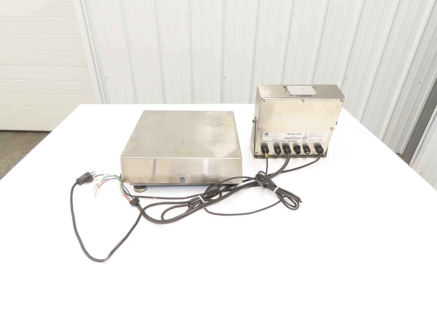 MODEL 560 B-Tek BT-1212-10-CS-SP Scale with GSE Digital Readout 10 Lbs Capacity