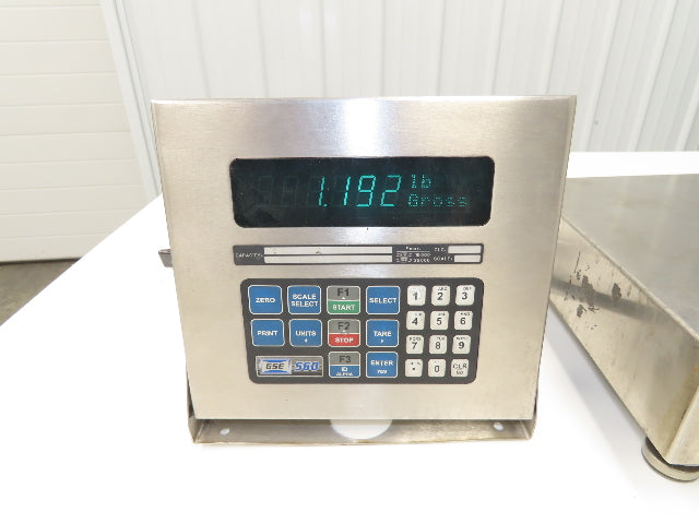 MODEL 560 B-Tek BT-1212-10-CS-SP Scale with GSE Digital Readout 10 Lbs Capacity