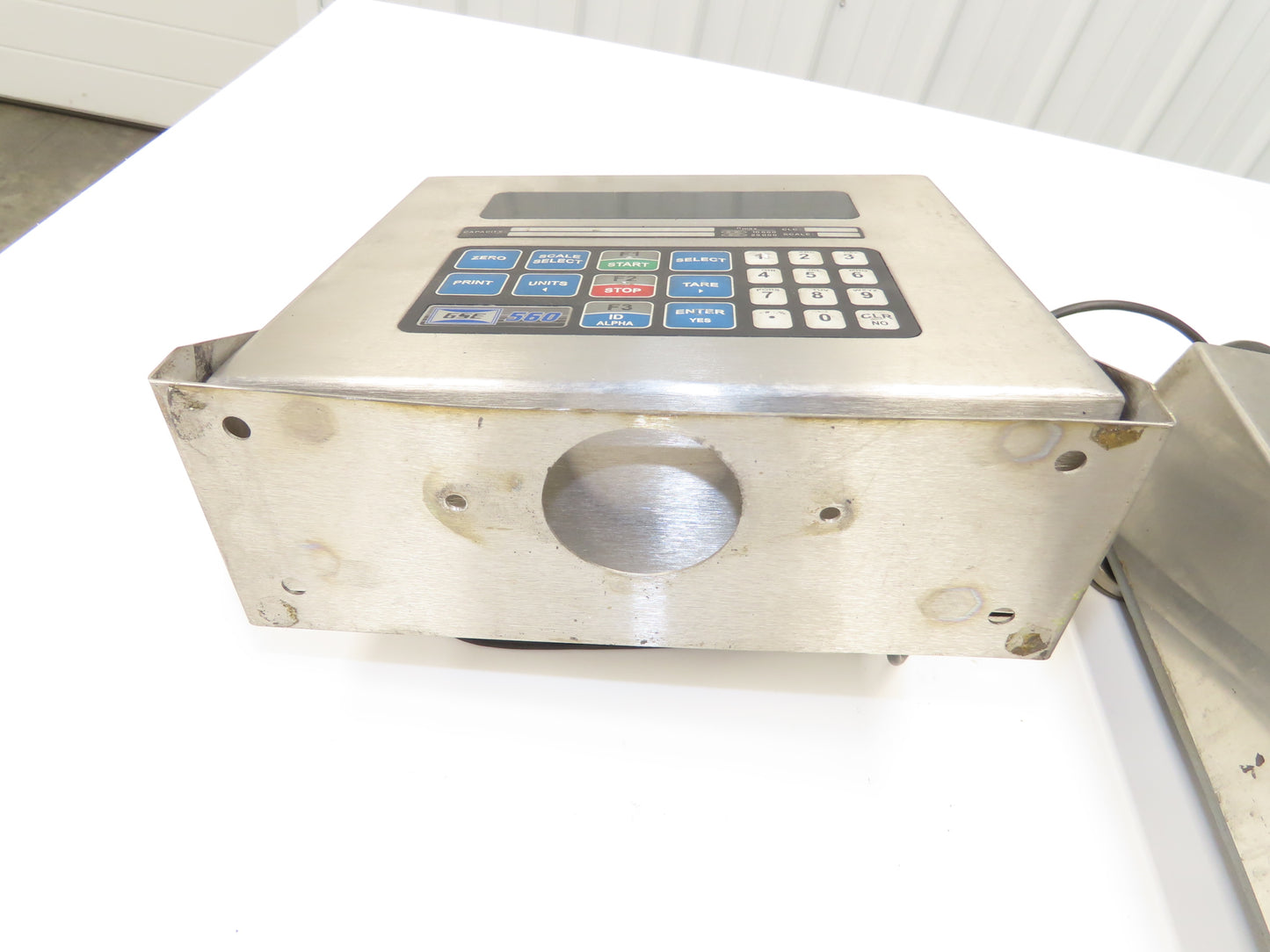 MODEL 560 B-Tek BT-1212-10-CS-SP Scale with GSE Digital Readout 10 Lbs Capacity